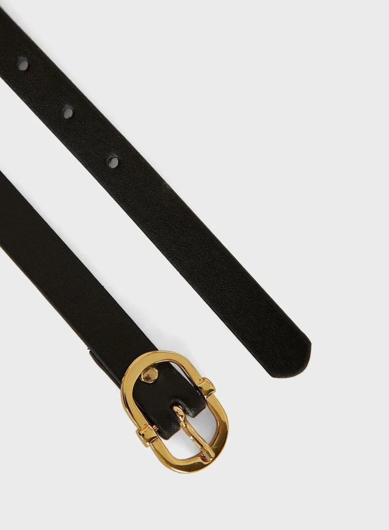 DeFacto Metal Buckle Allocated Whole Belt