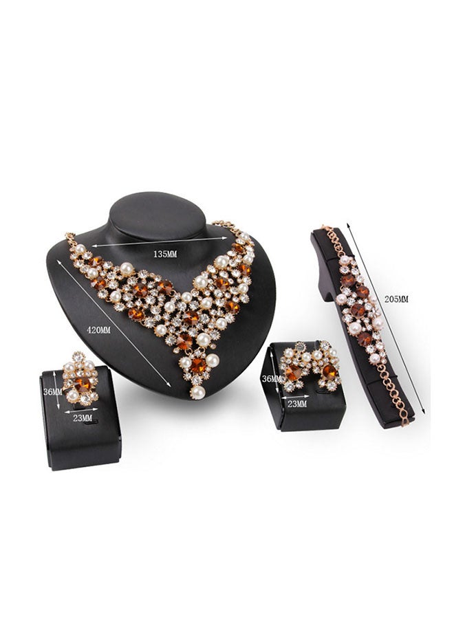 دي دي طقم مجوهرات مكون من 4 قطع - Image 3