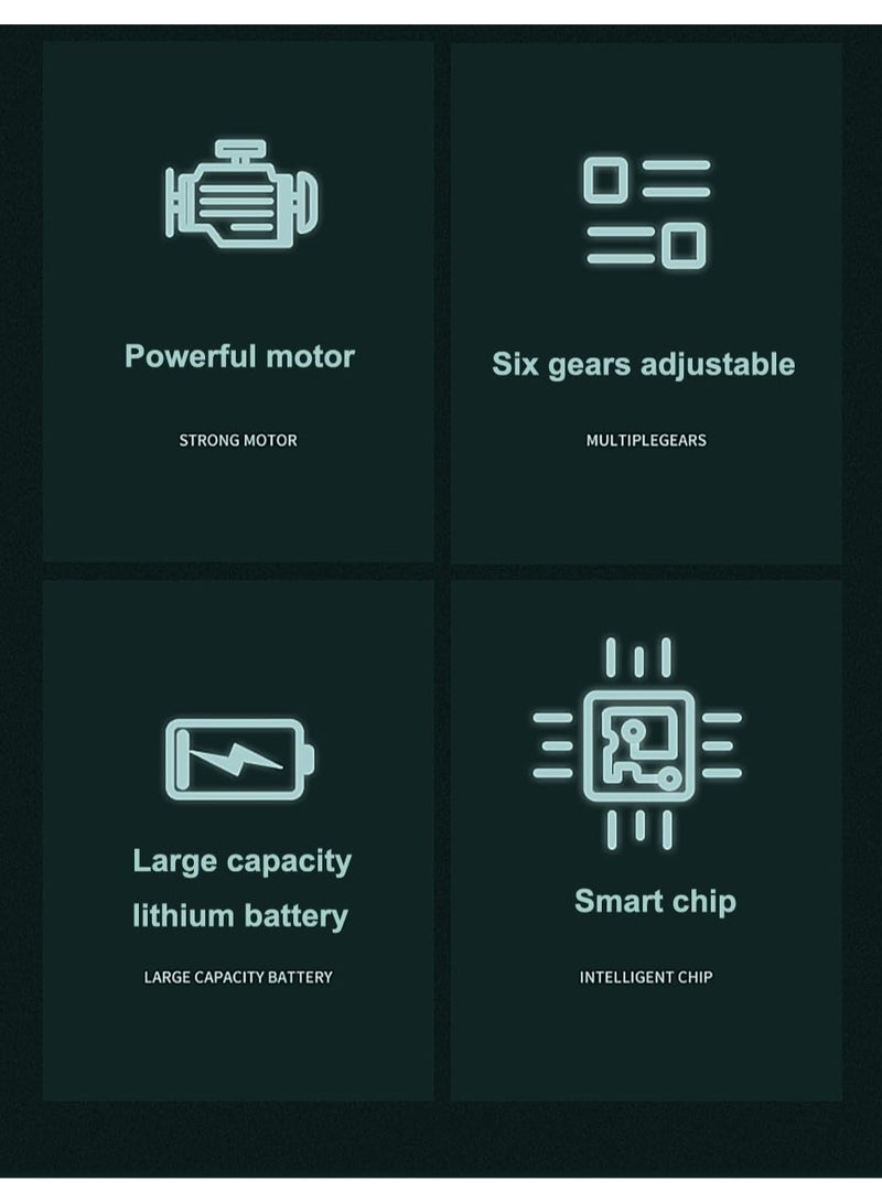 general Mini Fascia Gun  Massage USB Rechargeable Electronic Massager USB Rechargeable Cordless Handheld Massage Gun - Image 3