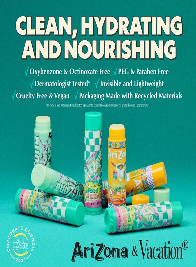 VACATION AriZona Iced Tea SPF 30 Lip Balms 3-Pack by Vacation Sunscreen, Hydrating Lip Sunscreen Chapstick, Water Resistant Vegan Sunscreen Lip Balm, 3 Iconic Flavors, Limited Edition SPF Chapstick (Pack of 3) - Image 5