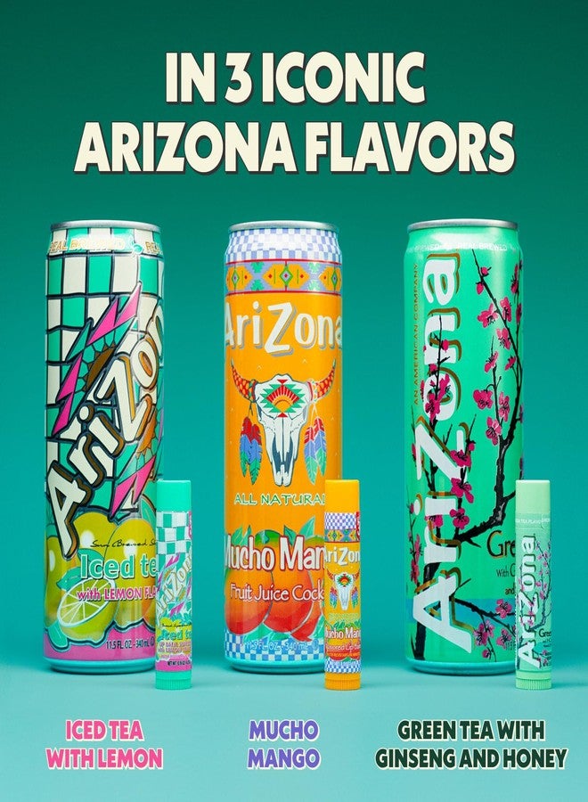 VACATION AriZona Iced Tea SPF 30 Lip Balms 3-Pack by Vacation Sunscreen, Hydrating Lip Sunscreen Chapstick, Water Resistant Vegan Sunscreen Lip Balm, 3 Iconic Flavors, Limited Edition SPF Chapstick (Pack of 3) - Image 3