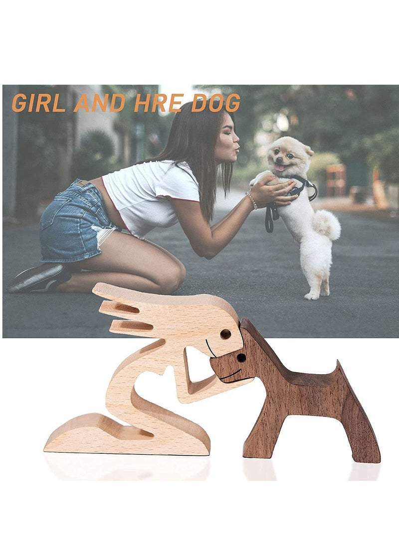 Small Living Room Decor Women and Dog Statue Wood Decorations for Home - pzsku/ZB700792A651F46063684Z/45/_/1684236598/ece767ed-b2d3-4d38-aefe-9d25cb713629