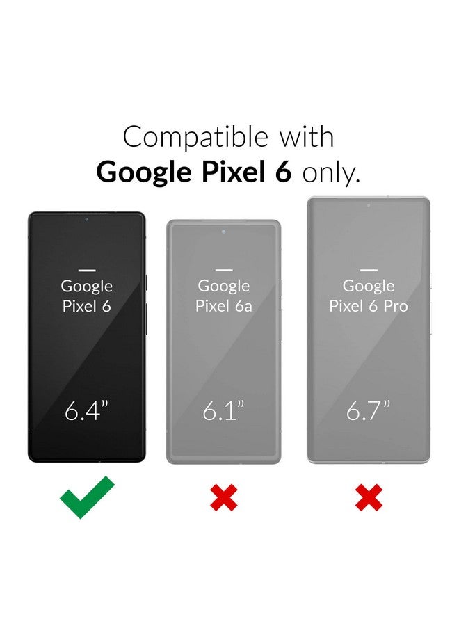 كريف غطاء حماية مزدوج من كريف لهاتف جوجل بيكسل 6، غطاء حماية مزدوج الطبقات مقاوم للصدمات لهاتف جوجل بيكسل 6 - أخضر غابي - Image 2