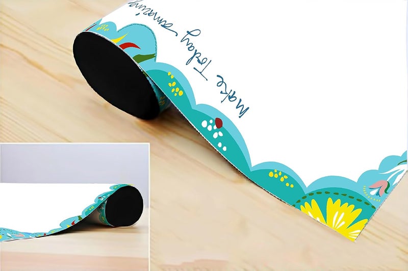 WallDesign Vinyl Make Today Amazing Writing Film Flexible Fridge Magnet (1ft x 1ft, White) - Image 4
