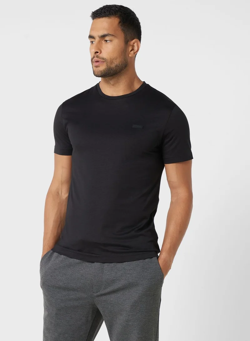 CALVIN KLEIN Logo Crew Neck T-Shirt