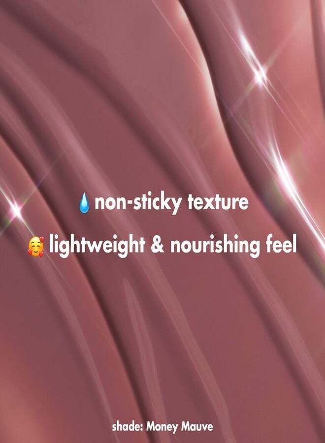 elf e.l.f. Glow Reviver Lip Oil – Money Mauve (Sheer Mauve Pink Shade) Hydrating High-Shine Nourishing Lip Oil with Squalane & Fruit Oils – 7.6 ml - Image 3