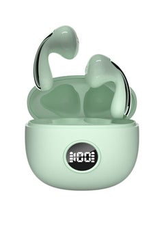 TWS Wireless Bone Conduction In-Ear Bluetooth Headset Sport Waterproof Earbuds Green