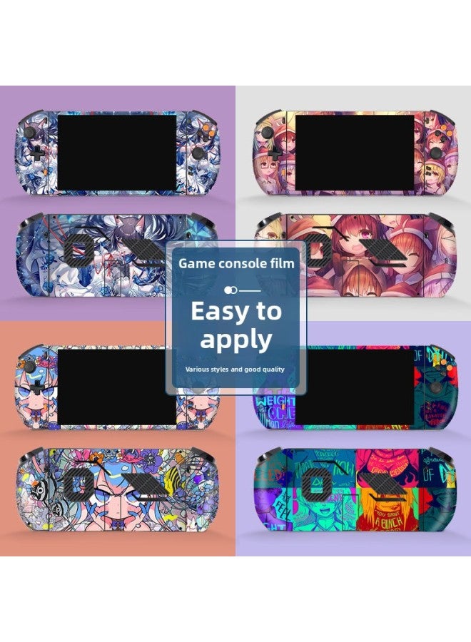 Loquat Applicable To ONE PLAYERS PRO Film No. 1 Palm Machine Protective Cover Color Picture Sticker Scratch-proof Film Accessories-Color:215 - Image 2