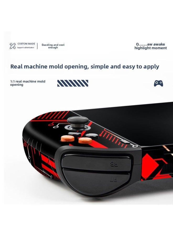 Loquat Applicable To ONE PLAYERS PRO Film No. 1 Palm Machine Protective Cover Color Picture Sticker Scratch-proof Film Accessories-Color:215 - Image 4