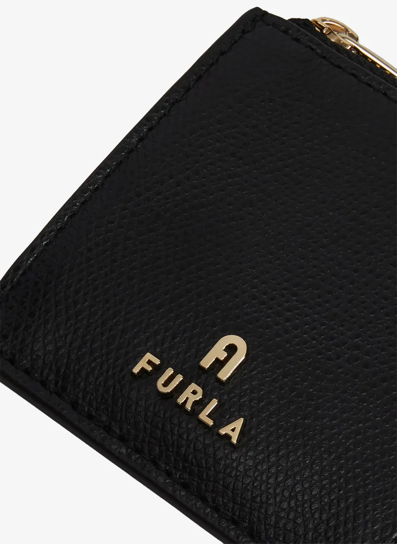 Furla Black Camelia Card Case Nero Medium for Women | Best Price UAE