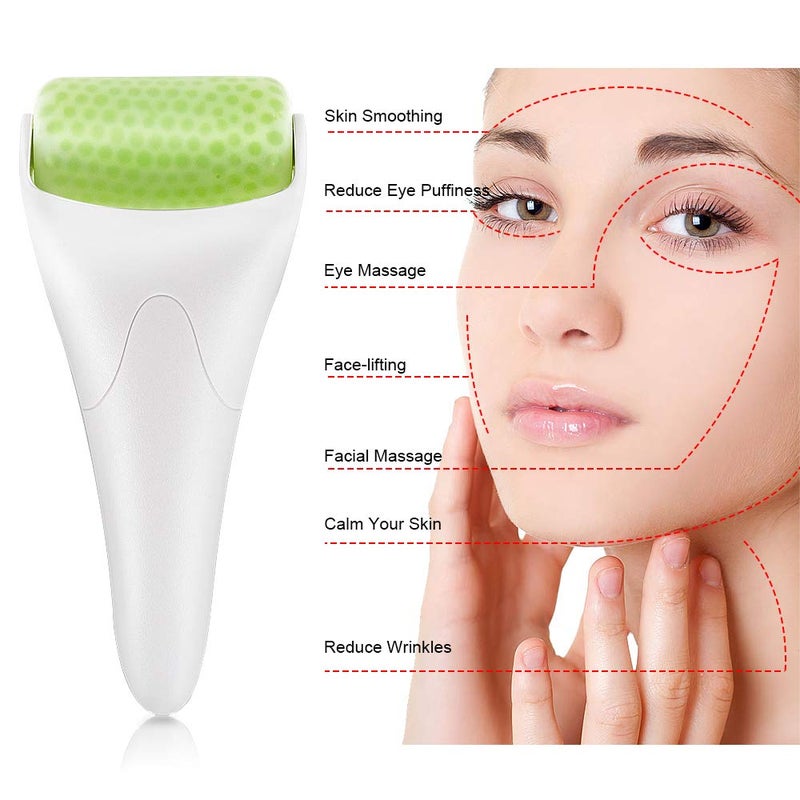 BFASU Ice Roller for Face & Eye Puffiness Migraine Relief, Ice Face Rollers for Women Facial Massager, Minor Injury, Headaches Relief, Anti Wrinkle Skin Care Product - Image 3