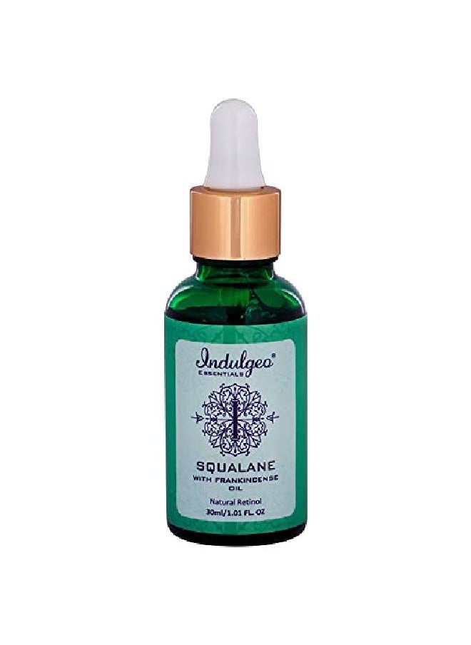 Indulgeo ESSENTIALS Squalane Skin Hydrator (Squalane With Plant Derived Retinol) 30Ml 100% Pure Plant Dull & Dry SkinFor All Skin Types  - Image 2