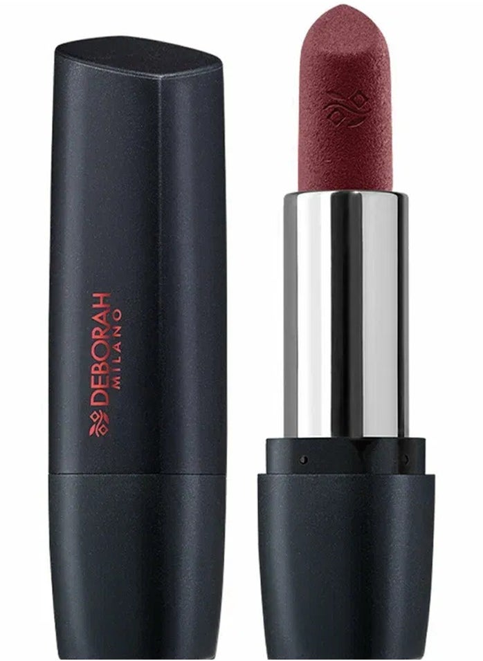 DEBORAH MILANO MILANO RED MAT LIPSTICK NO. Nude Tan 39 