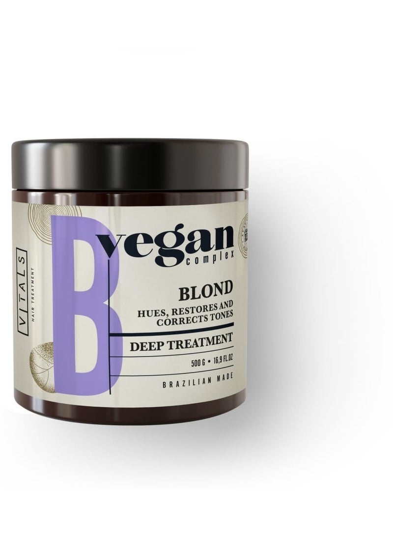 VITALS Vegan Blond Deep Treatment 500g - Image 1
