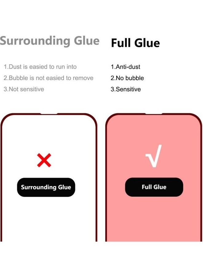 BGM 10-Pieces 9H 2.5D Screen Protector Tempered Glass For iPhone 13 Pro Max Clear - Image 4