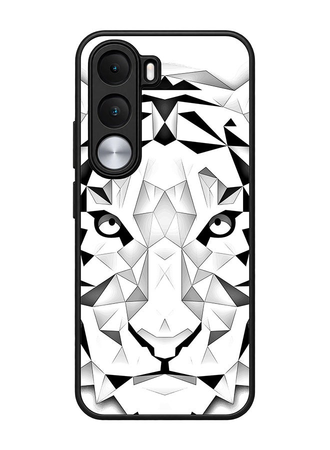 Stylizedd Rugged Case for realme C100i / C100x / P4x- Slim Fit Hybrid Rubber Cover Poly Tiger - Image 1