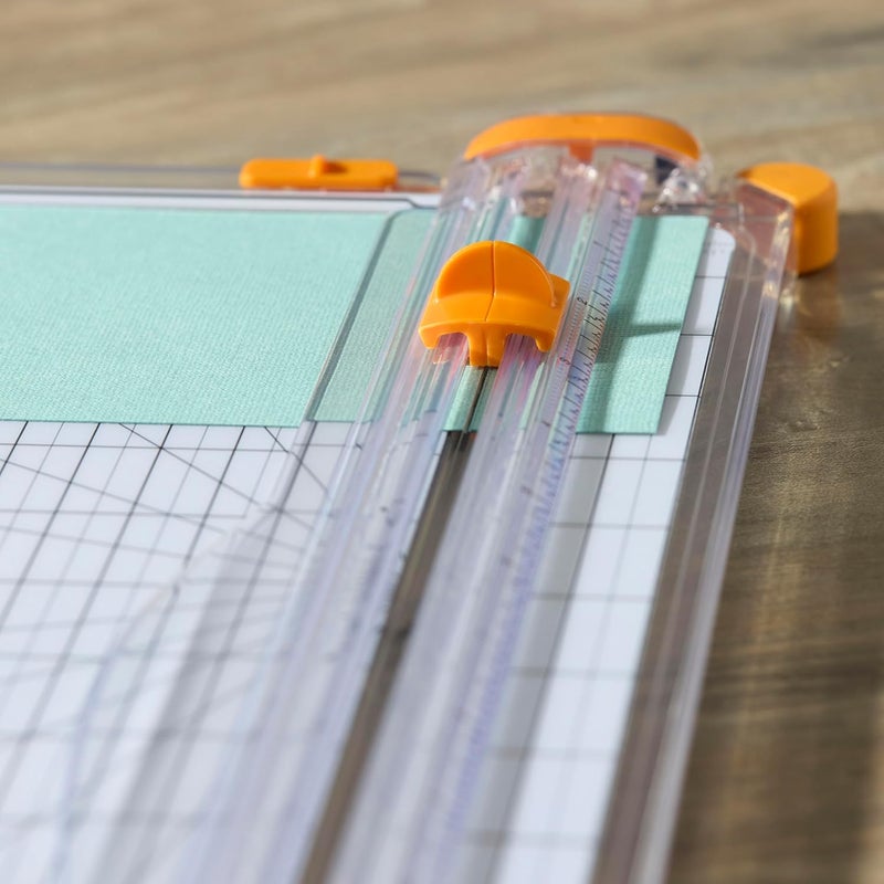 Fiskars Precision Paper Trimmer Easy and Accurate Crafting Tool Cuts Straight for Crafts Cards and More - Image 4