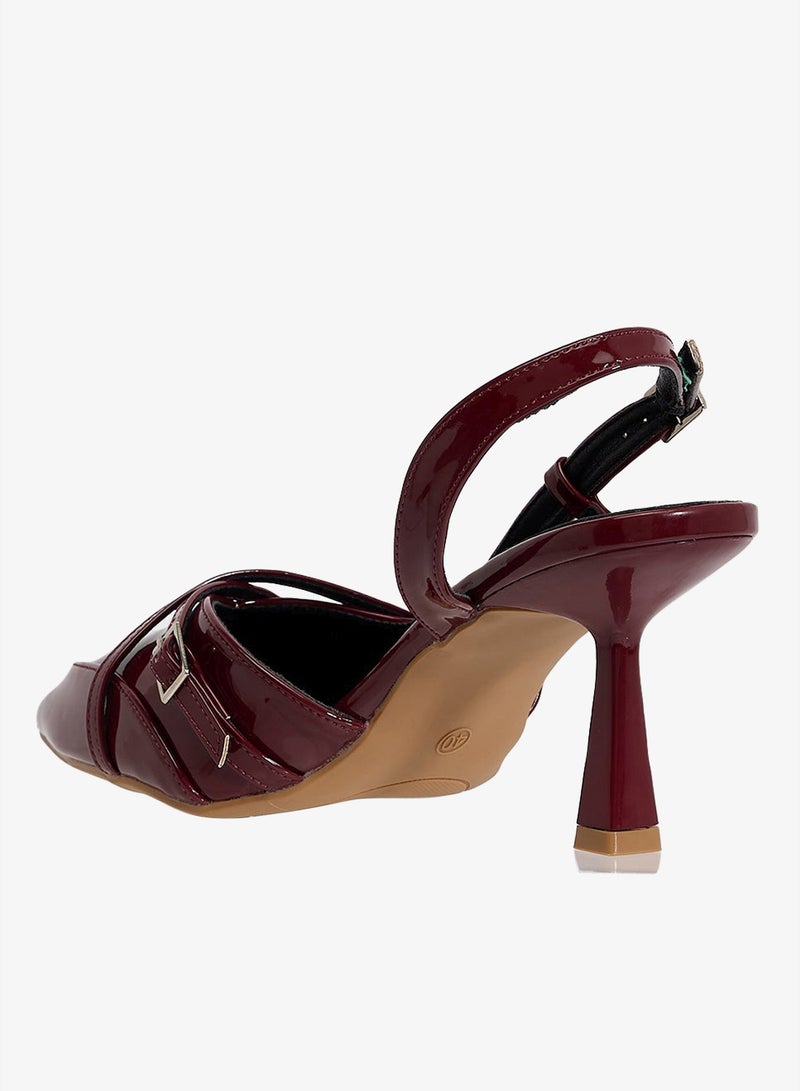 Ginger Sling Back Heeled Pump - Image 3