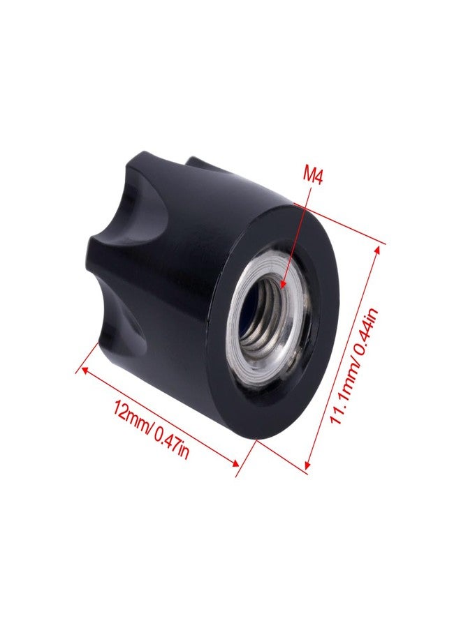 VNUHV 4pcs Metal Wheel Rim Center Cap Dust Cap M4 Nut for 1/10 RC Crawler Car Axial SCX10 D90 TRX4 TF2 CC01 Capra VS4-10 Tire Upgrades (Titanium) - Image 2