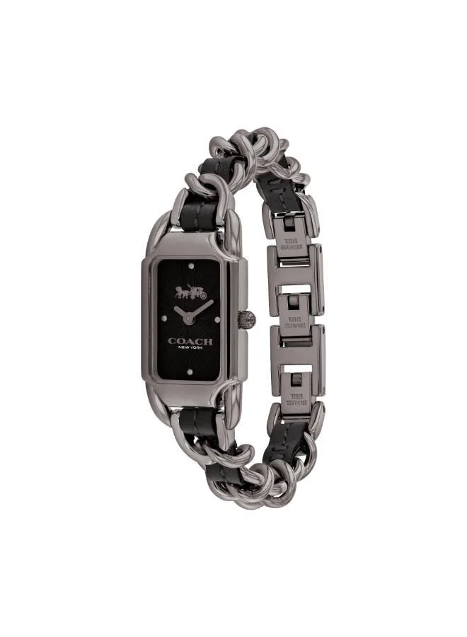 COACH Cadie Steel Strap Analog Watch