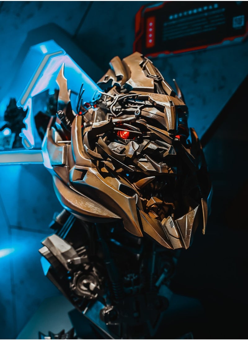 killerbody - Collectible Kit Transformer Megatron Helmet + Base - Image 1