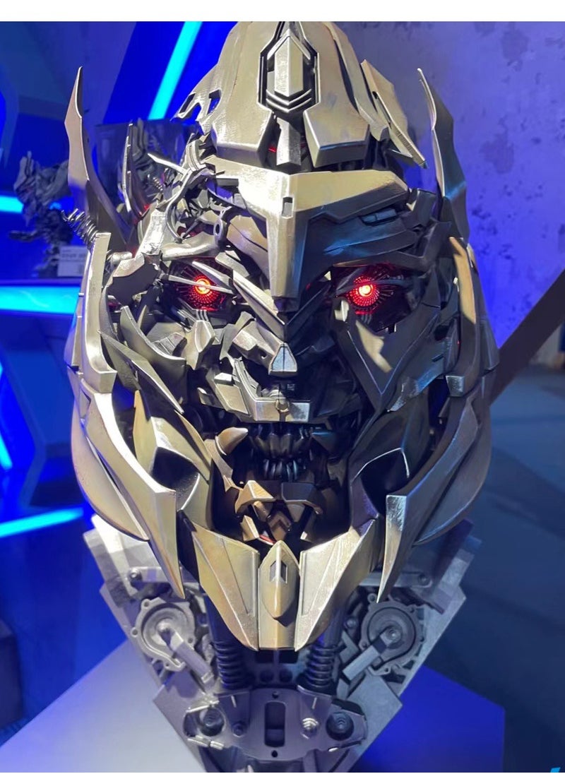 killerbody - Collectible Kit Transformer Megatron Helmet + Base - Image 1