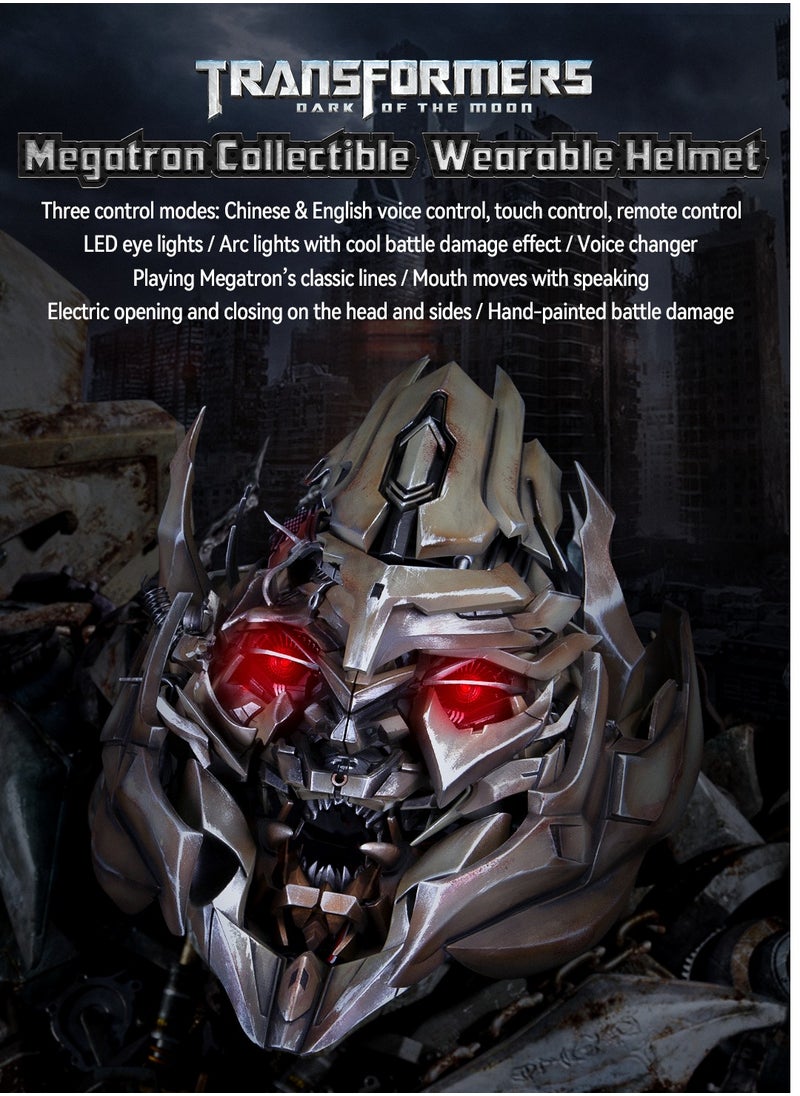 killerbody - Collectible Kit Transformer Megatron Helmet + Base - Image 1