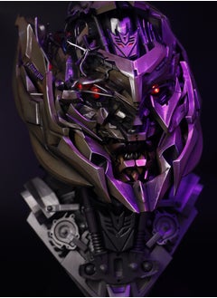 Collectible Kit Transformer Megatron Helmet + Base - pzsku/ZB701DF4B1BD3576CB9F7Z/45/_/1719689552/865ea685-d3a1-4a4a-8334-bf32b534dcca