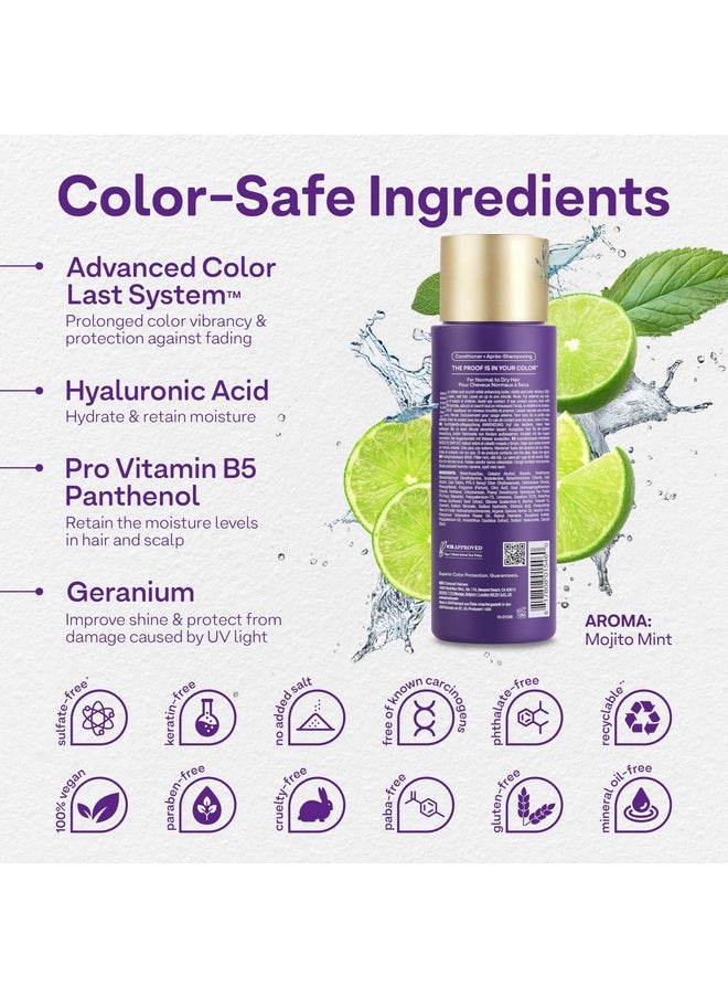 ColorProof - Colorproof Moisture Hair Conditioner 8.5FL. Oz. Nourishing and Moisturizing Conditioner, Mojito Mint Scent - Image 1