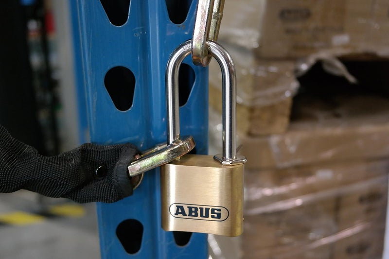 ABUS 180/50 Solid Brass Combination Padlock with Long Stainless Steel Shackle (2-1/2") - Image 2