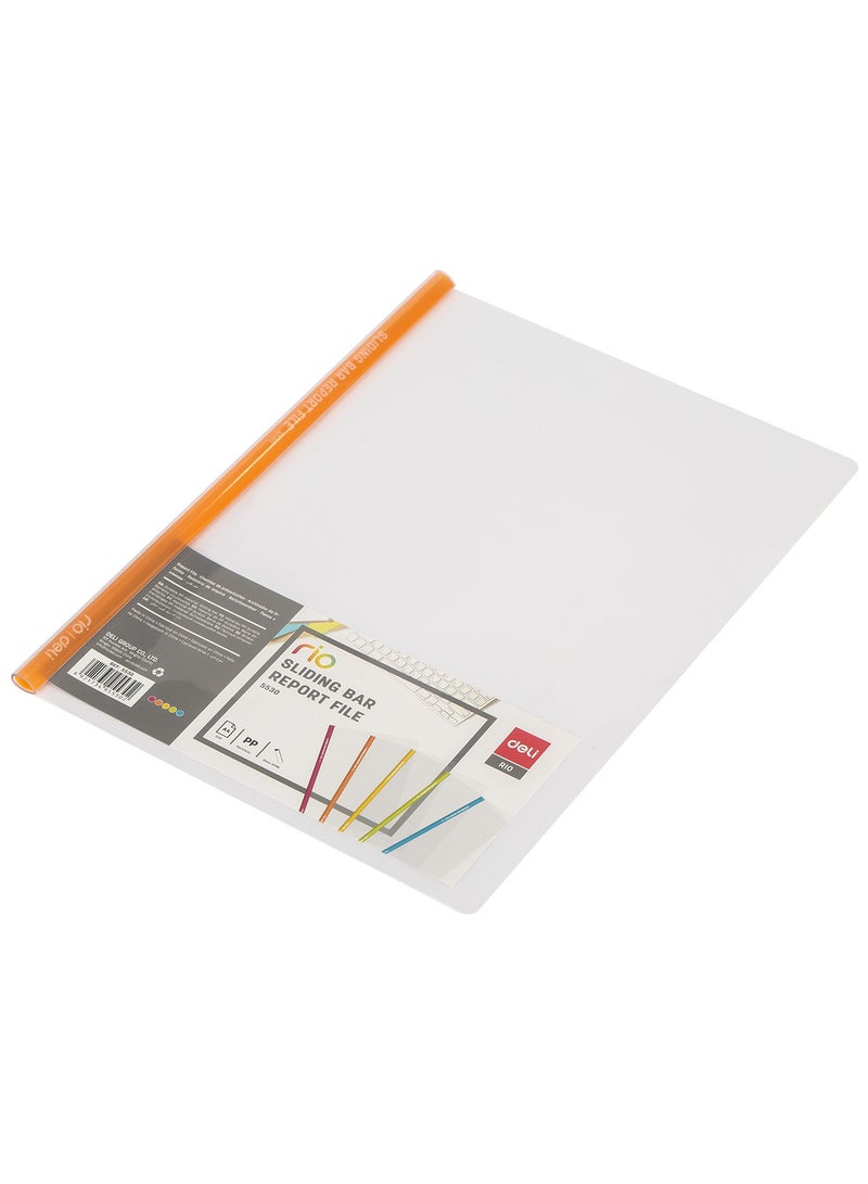 Deli ملف تقرير مكون من 5 قطع مع شريط منزلق - Image 3