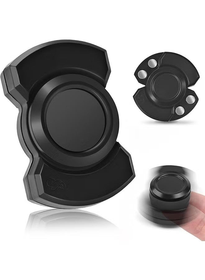 Fidget Spinner Toy for Adult, 3 in 1: Slider Clicker Spinner, Metal Magnetic Figette for Autism ADHD Autistic Quiet Desk Office Stress Anxiety Relief Items Classroom Cool Gadget Gift for Teen Boys Kid - Image 1