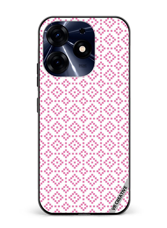 VR CREATIVE Protective Case Cover For Tecno Spark 10 Pro Strips Design Multicolour - Image 1