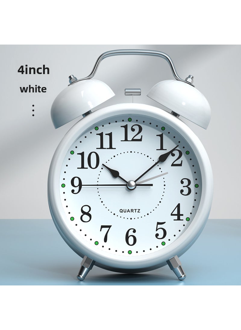 Generic - Kids Wake-Up Alarm Clock Strong Ringtone Large White-[ring oversized] Battery - Image 1