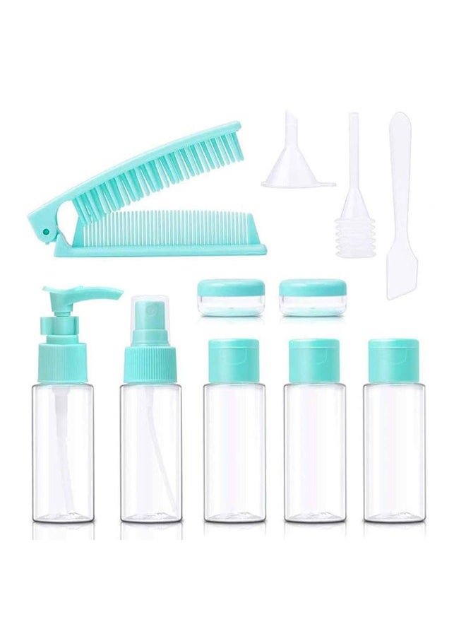 11 Piece Travel Bottles Set, Travel Toiletries Bottles Containers with Clear Case, Refillable Containers Bottles for Shampoo Lotion, Travel Essentials Accessorie