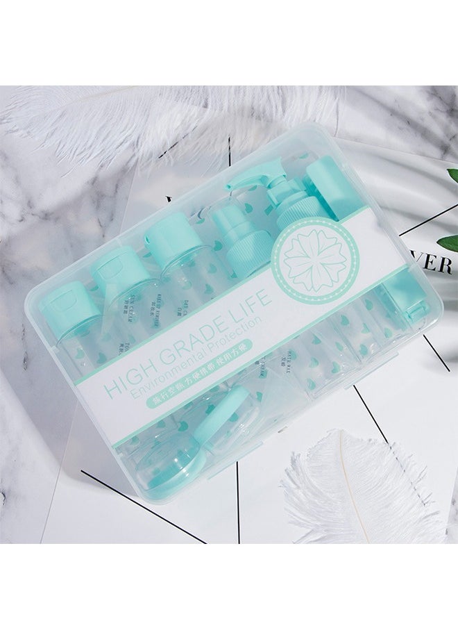 11 Piece Travel Bottles Set, Travel Toiletries Bottles Containers with Clear Case, Refillable Containers Bottles for Shampoo Lotion, Travel Essentials Accessorie
