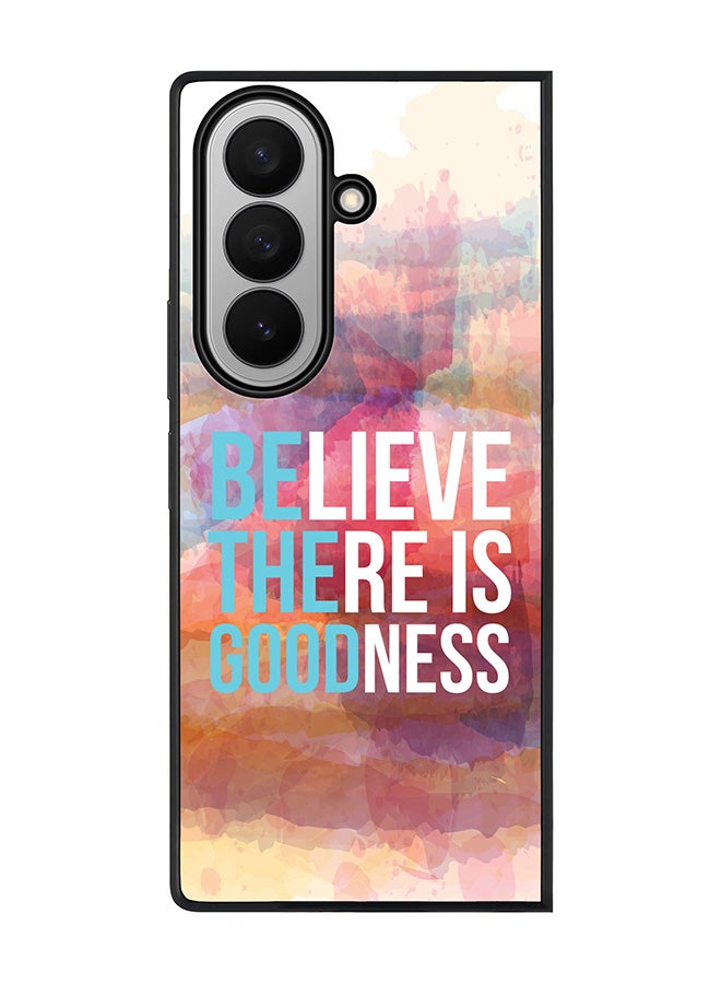 Stylizedd For Samsung Galaxy Z Fold7 Case,Slim fit Camera Protection, Shockproof Thin Phone cover  - Be The Good