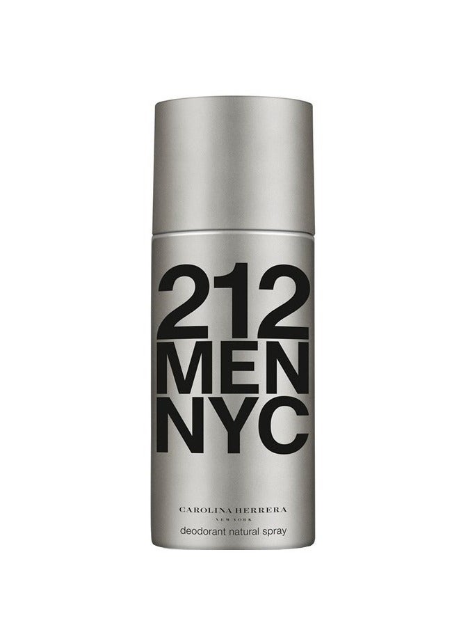 CAROLINA HERRERA Carolina Herrera 212 Men Nyc Deodorant 150ml - Image 1