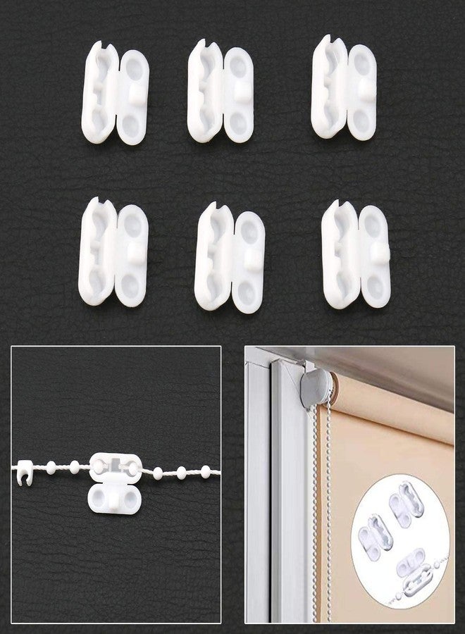 SING F LTD 31Pcs Vertical Blind Bottom Weights Accessories Repair Kit 89mm Vertical Blind Top Hangers 10M Chain and Connector Plastic DIY Replacement - Image 3