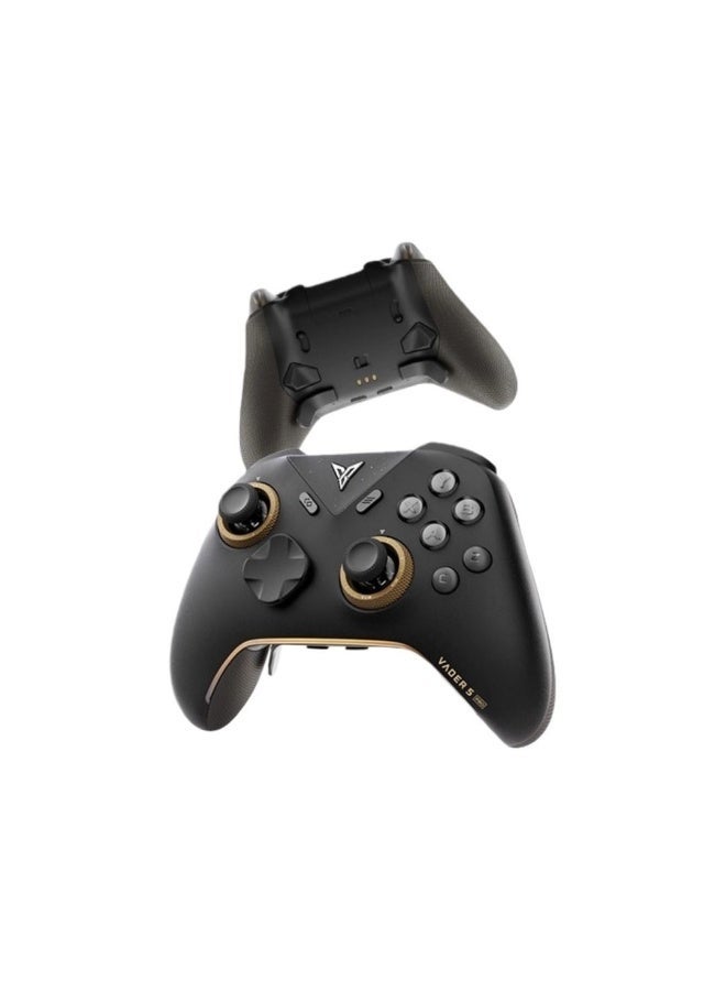 Flydigi Vader 5 Pro Wireless Controller for PC/Switch/Mobile (Not compatible with Xbox/PlayStation), Hall Effect Joysticks, Linear and Precision Control Buttons, 1000Hz Response Rate, 8 Programmable Buttons, ABXY Mechanical Buttons, Black - Image 2
