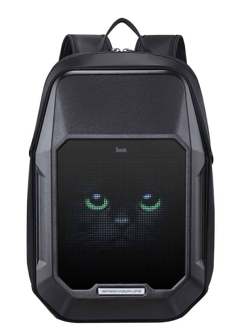Divoom Pixoo Cyberbag Black Pixel Led Screen Unisex Backpack - Image 2