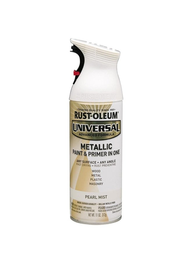 RUST-OLEUM Rust-Oleum Universal Advanced Formula Metallic Paint & Primer in One (Pearl Mist, 312 g) 