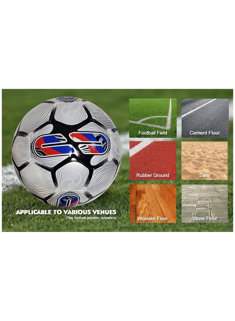 Spall Football Soccer Ball For Matches World Cup Best Indoor/Outdoor Water Proof Ball For Professional Training And Match Men And Women Youth And Adult - Image 4