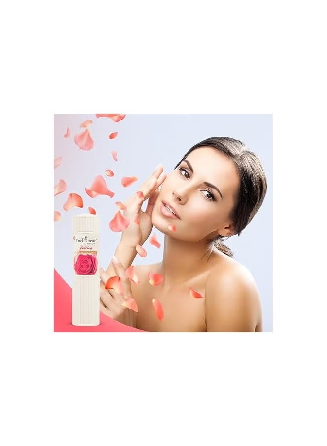 Enchanteur Perfumed Talc Enticing 250 Gm 24H long-lasting fragrance - Image 2