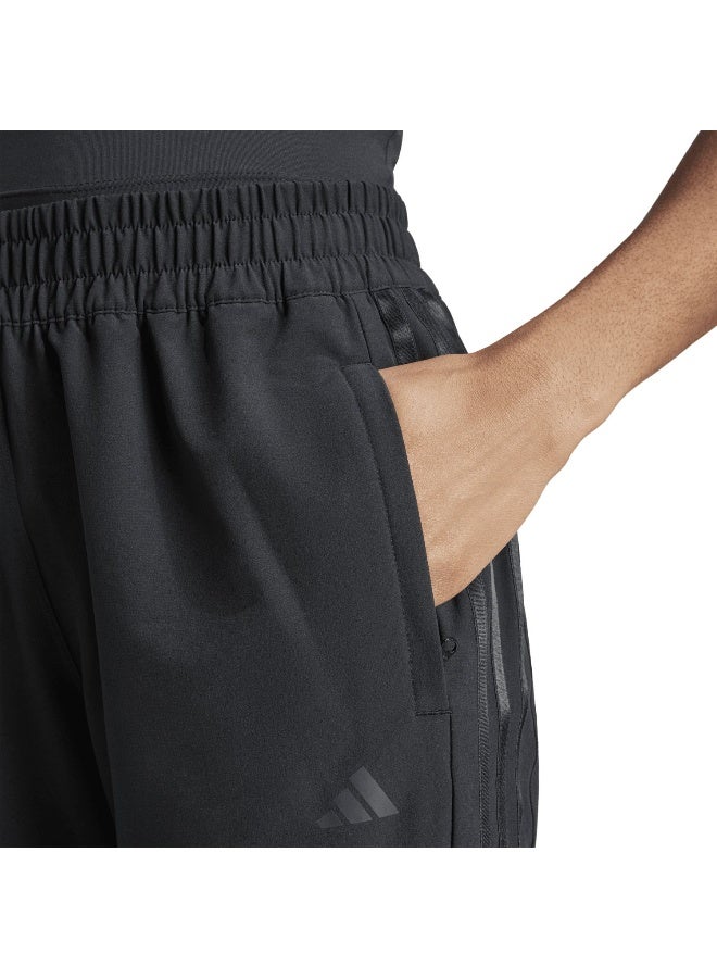 pacer workout 3 stripes woven mid rise women pants
