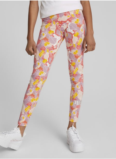 Essentials Kids Girls Bloom Leggings