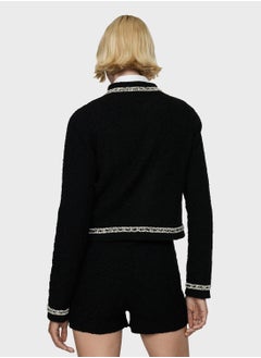 MANGO Bicolour Tweed Jacket  - Image 2
