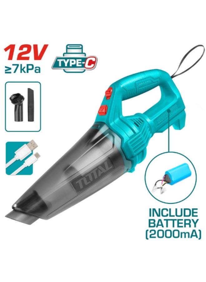 Total Vacuum Cleaner With Internal Battery Type C Tvli2026