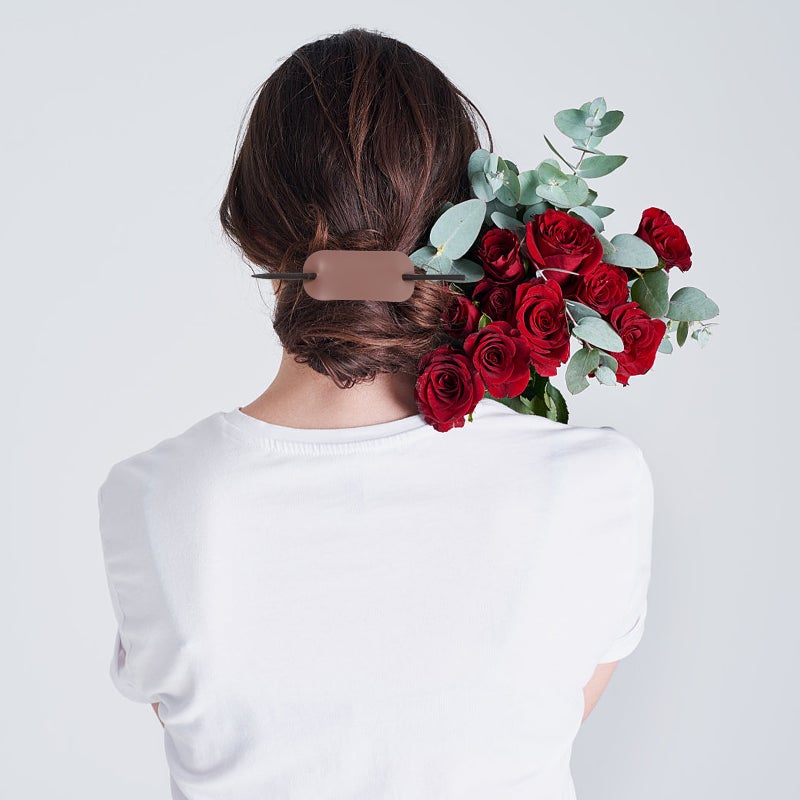 8 pcs Wood Hair Stick Leather Hairpin Bun Hairpin Hair Stick Clip Hair Accessory - Image 3