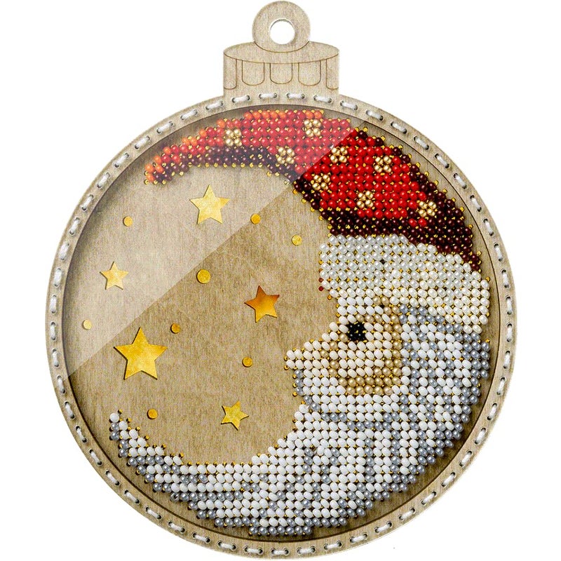 Wizardi Wonderland Crafts Bead Embroidery kit on Wood FLK-365 - Image 2